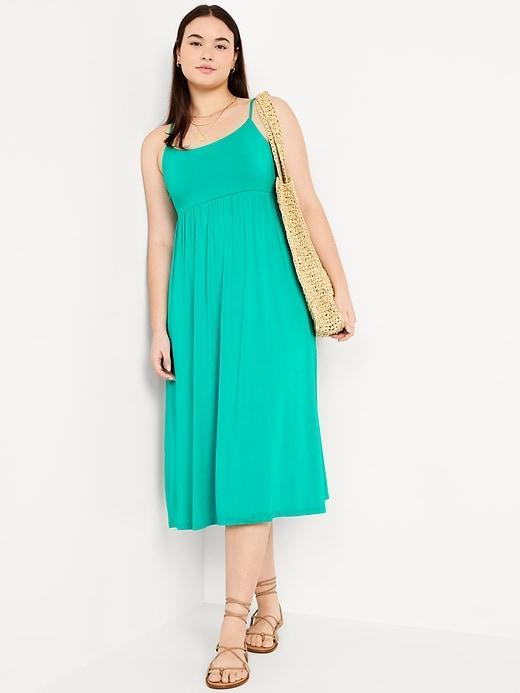 Fit & Flare Cami Midi Dress Product Image