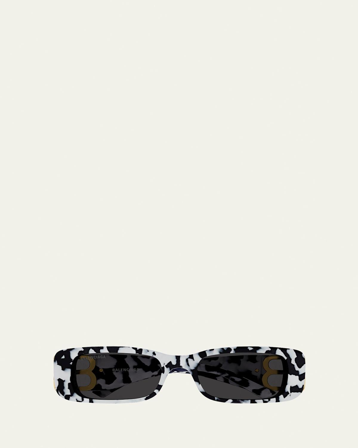 Mens Rimless Rectangle Sunglasses Product Image