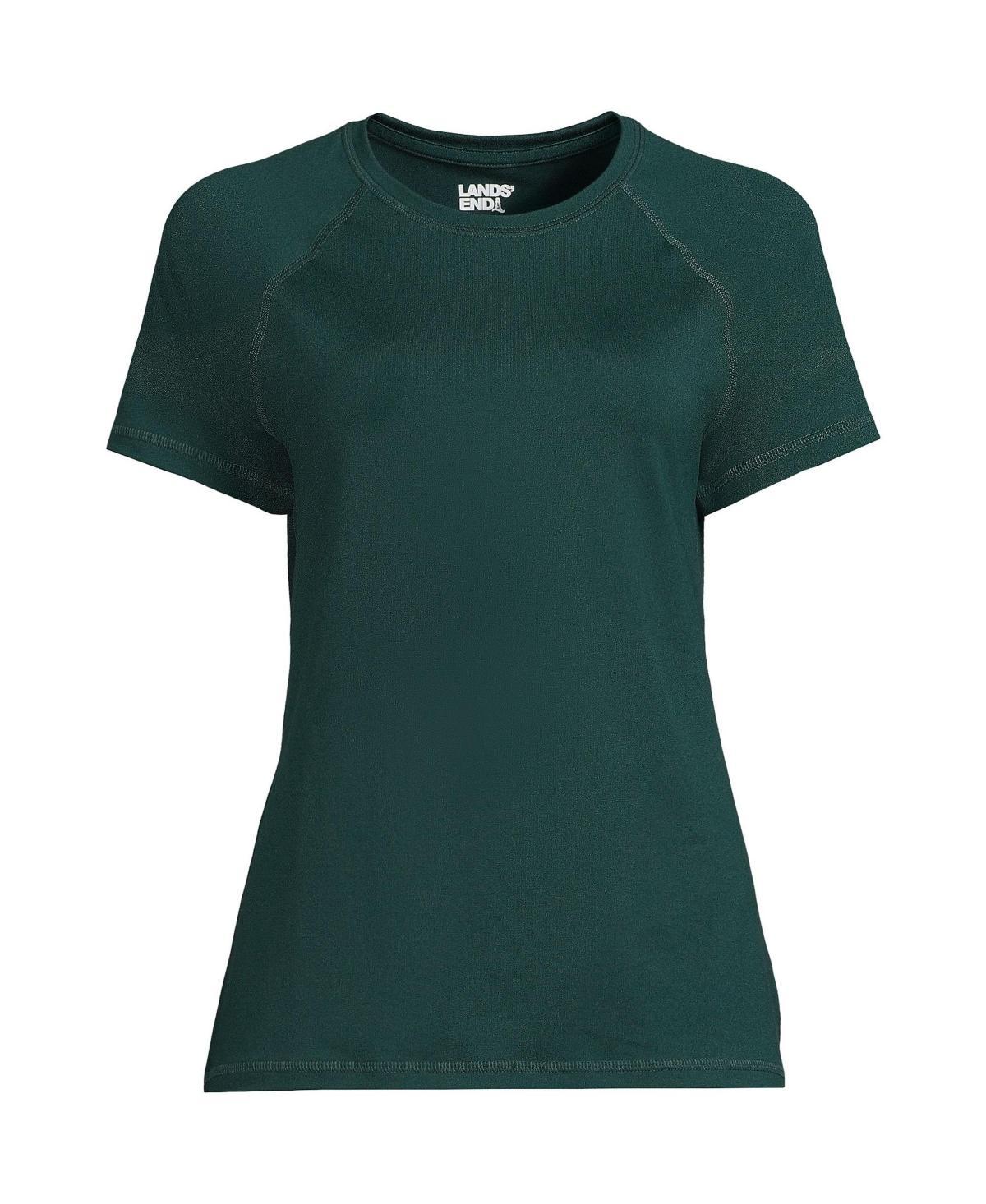 Womens Lands End School Uniform Short Sleeve Active Tee Product Image