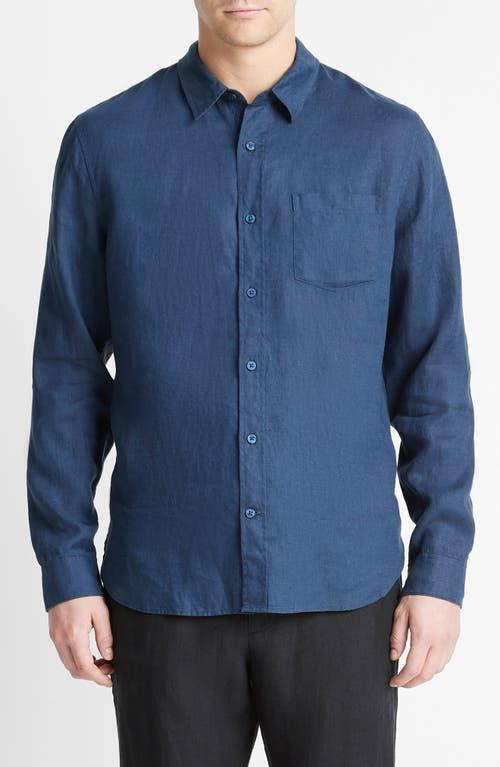 Mens Linen Sport Shirt Product Image