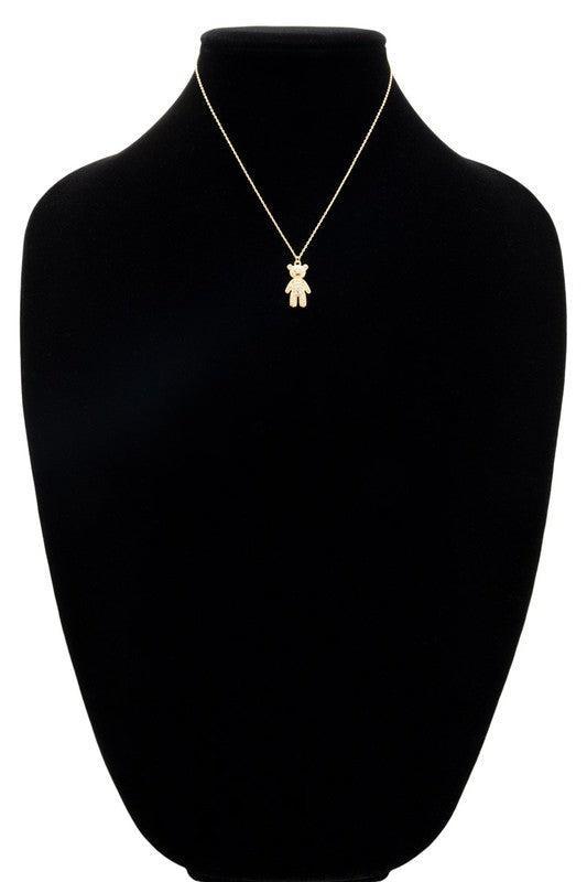 Teddy Bear Necklace Product Image