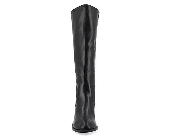 Journee Tru Comfort Foam™ Women's Romilly Calf Boots, Size: 6.5, Black Product Image