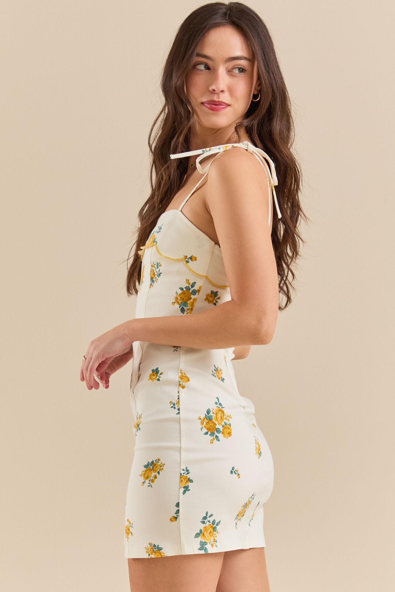 Alani Floral Mini Dress Product Image