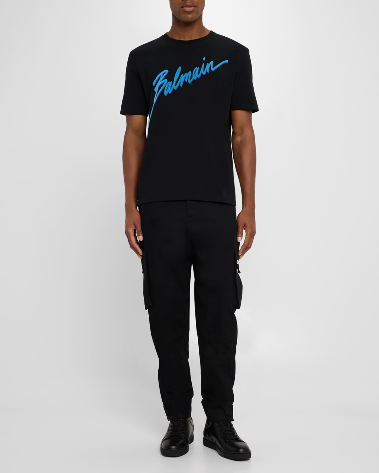 Men's Flocked Logo T-Shirt Product Image