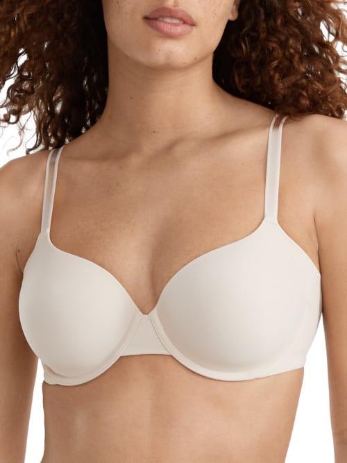 Warners No Side Effects® Seamless Underarm-Smoothing Comfort Underwire Lightly Lined T-Shirt Bra RA3061A, Women's, Size: 34 B, Toasted Brown Product Image