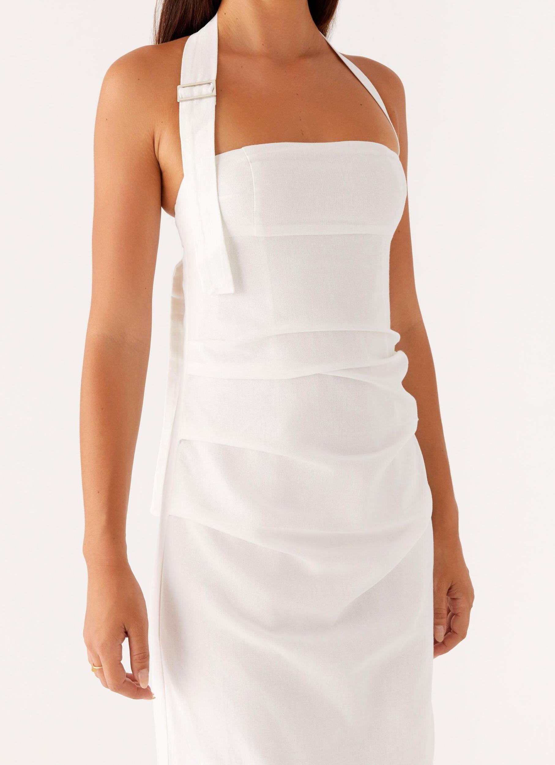 Rumour Has it Maxi Dress - White Product Image
