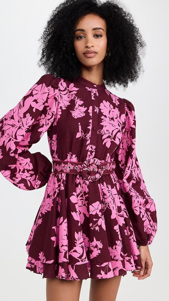 Hemant and Nandita Short Dress With Belt | Shopbop Product Image