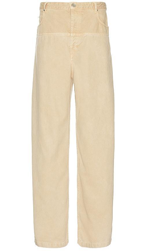 Isabel Marant Keren Slouchy Denim Jean in Denim-Light Product Image