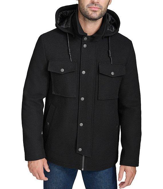 Cole Haan Wool Twill Field Jacket Product Image