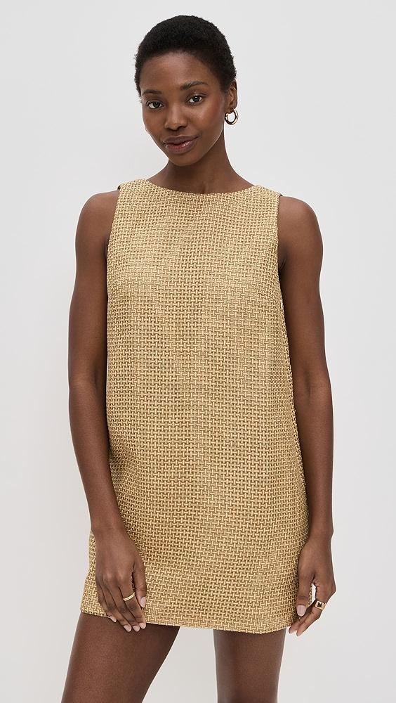 SIMONMILLER Sina Raffia Mini Dress | Shopbop Product Image