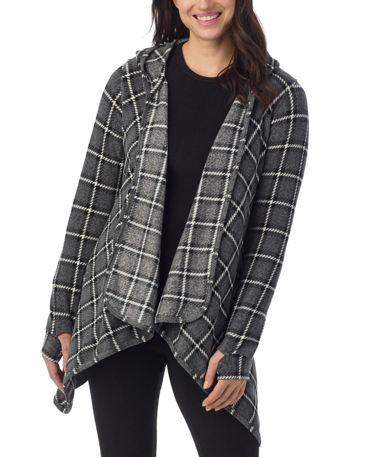 Cuddl Duds Womens Fleecewear Stretch Hooded Wrap Product Image