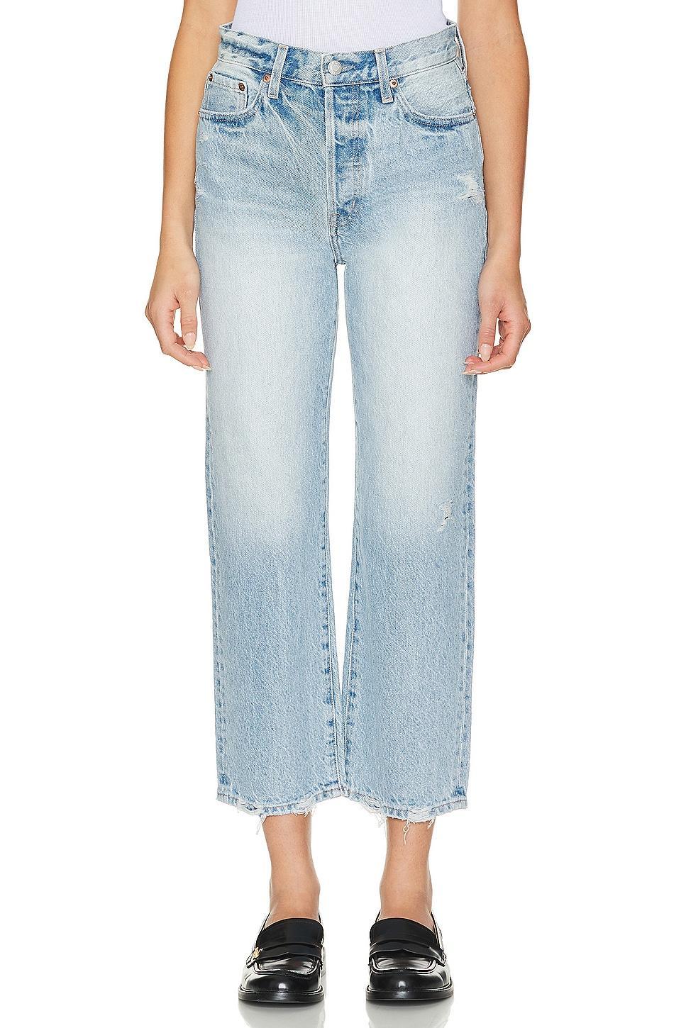 Cassie Crop Straight PISTOLA Product Image