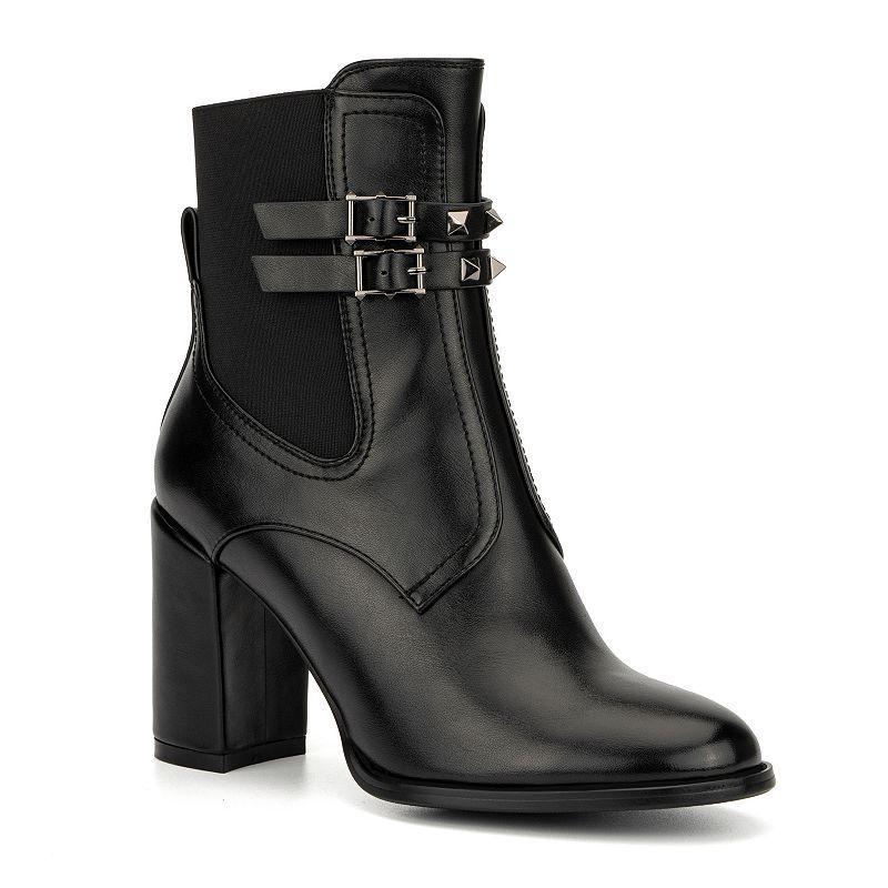 Torgeis Justina Womens Block Heel Ankle Boots Product Image