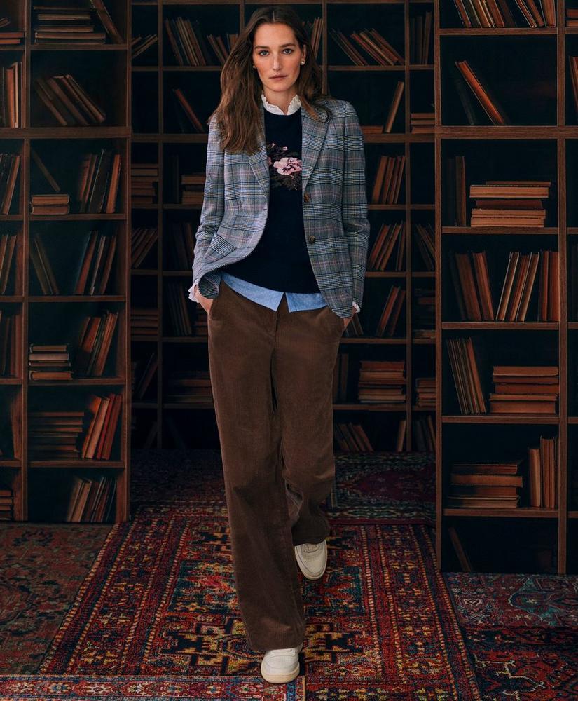 Cotton Wide-Wale Corduroy Trousers Product Image