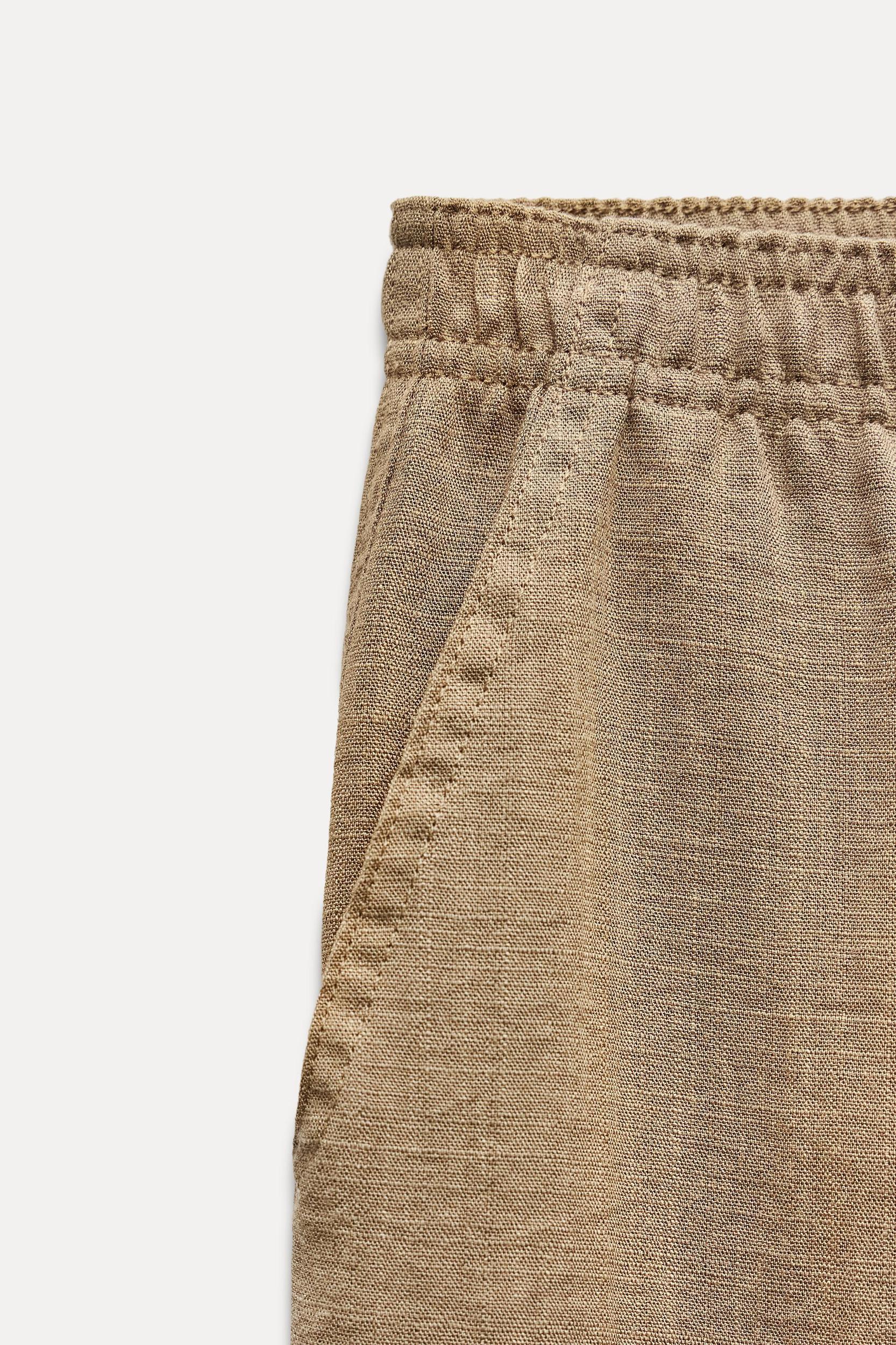RUSTIC PAJAMA-STYLE PANTS Product Image