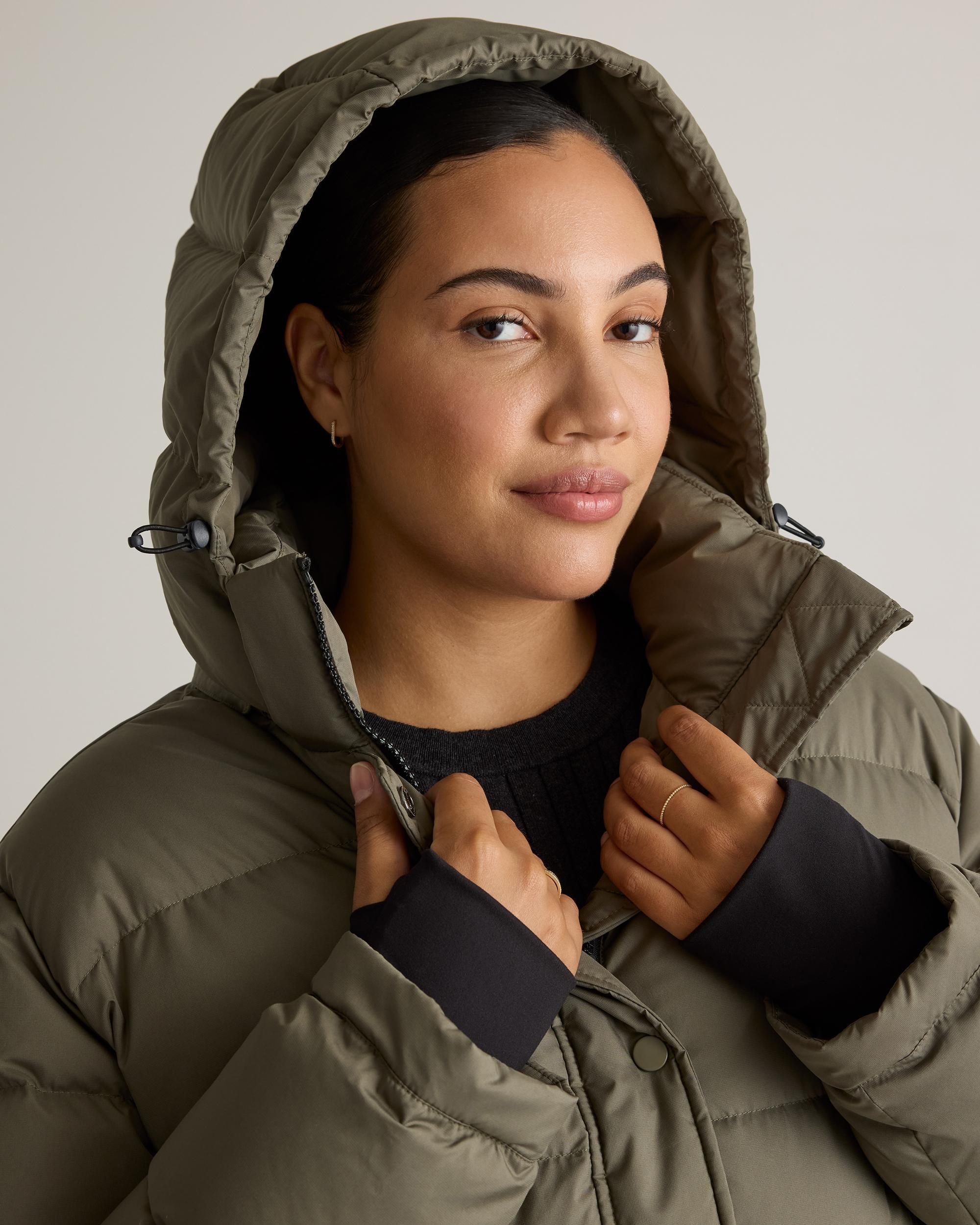 Quince | Women's Responsible Down Cropped Puffer Jacket Size XS, Recycled Polyester Product Image