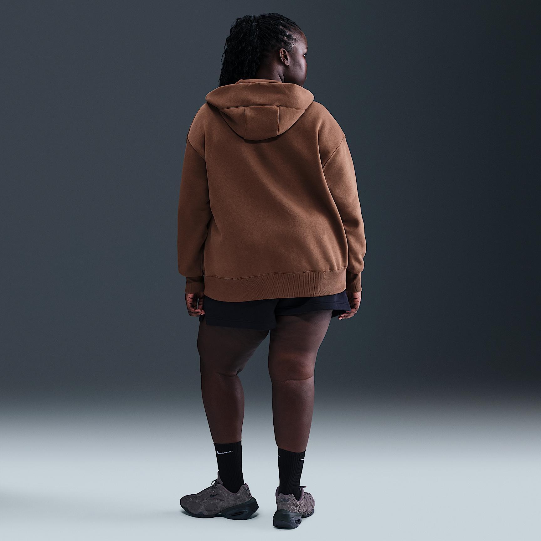 Nike Sportswear Phoenix Fleece Women's Oversized Full-Zip Hoodie (Plus Size) Product Image