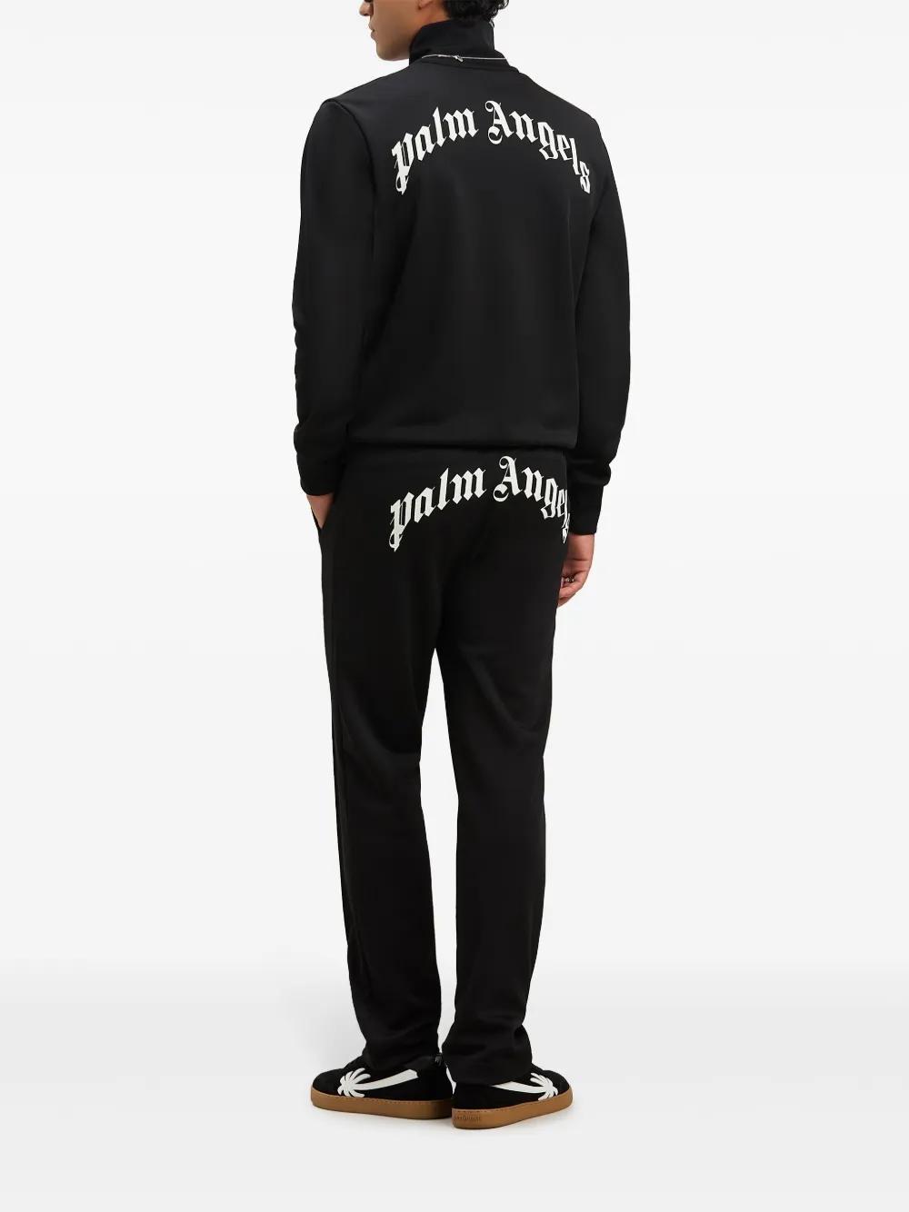 logo-print jacket Product Image