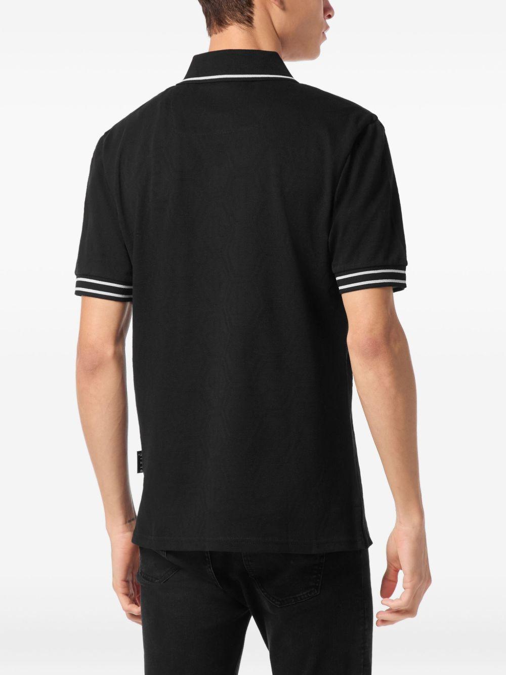 logo-plaque polo shirt Product Image