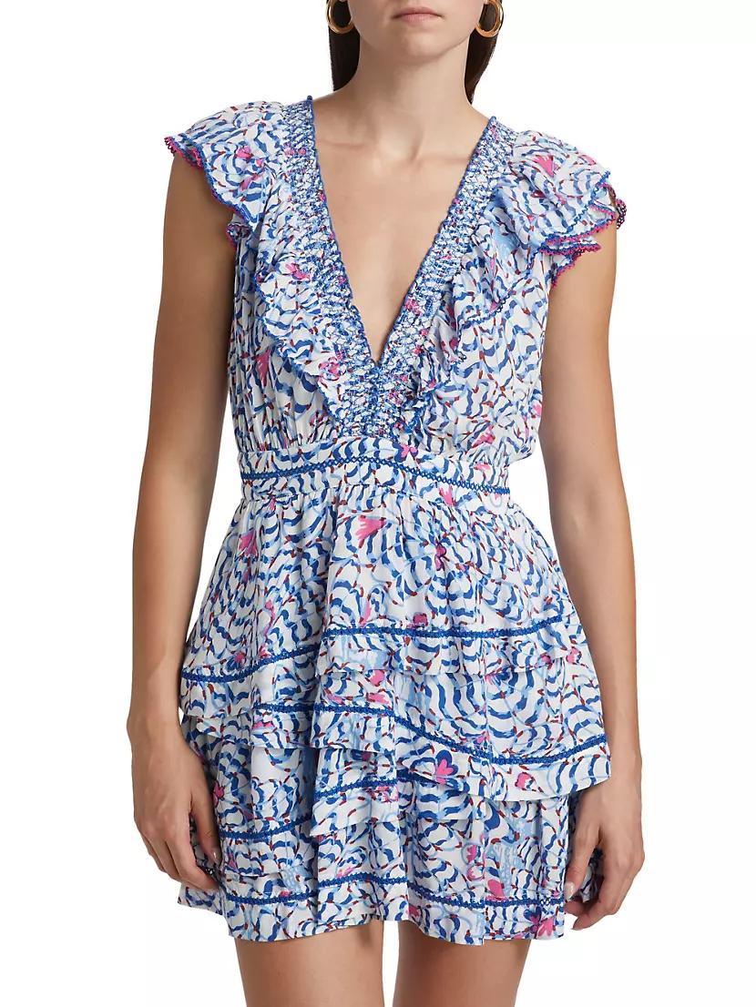 Carol Ruffle Minidress Product Image