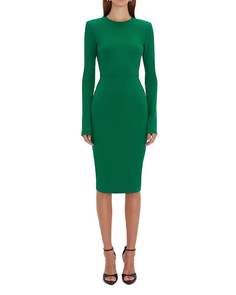 Womens Wool-Blend Body-Con Dress Product Image