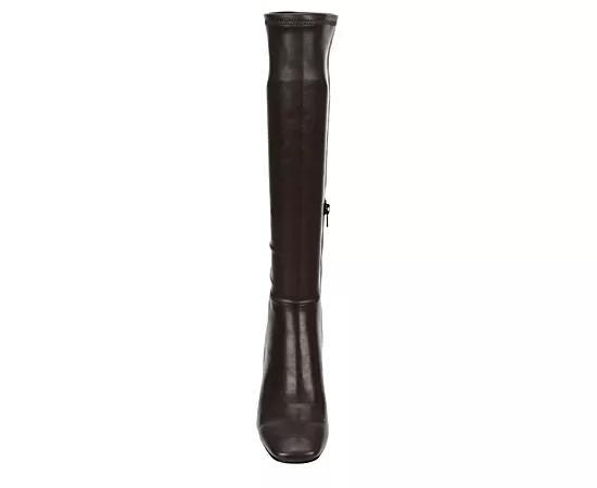 madden girl Winslow Women's Knee-High Boots, Size: 9.5, Dark Brown Product Image