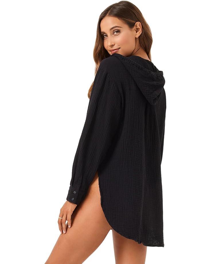 Long Sleeve Popover Shirred Blouse Product Image