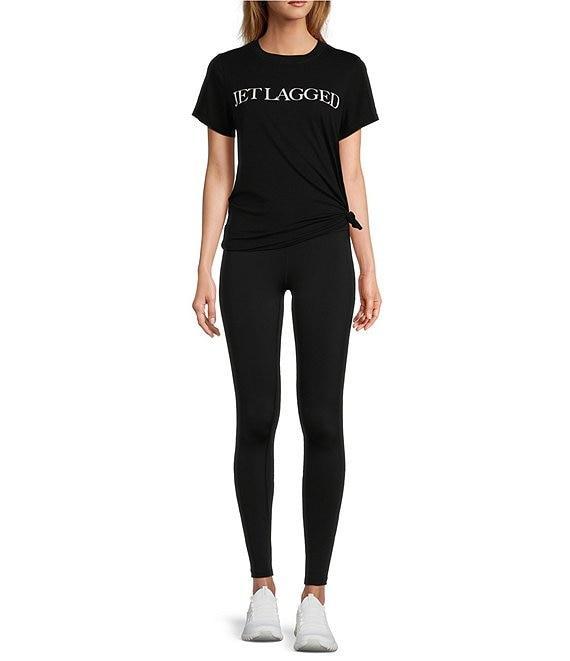 Antonio Melani Active Jet Lag Short Sleeve Relaxed Fit Top Product Image
