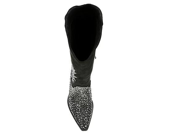Madden Girl Womens Apple Wide Calf Western Boot Product Image