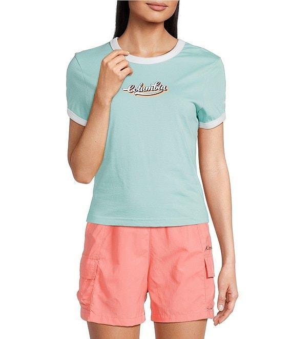 Columbia Rolling Bend Organic Cotton Graphic Print Short Sleeve Tee Product Image