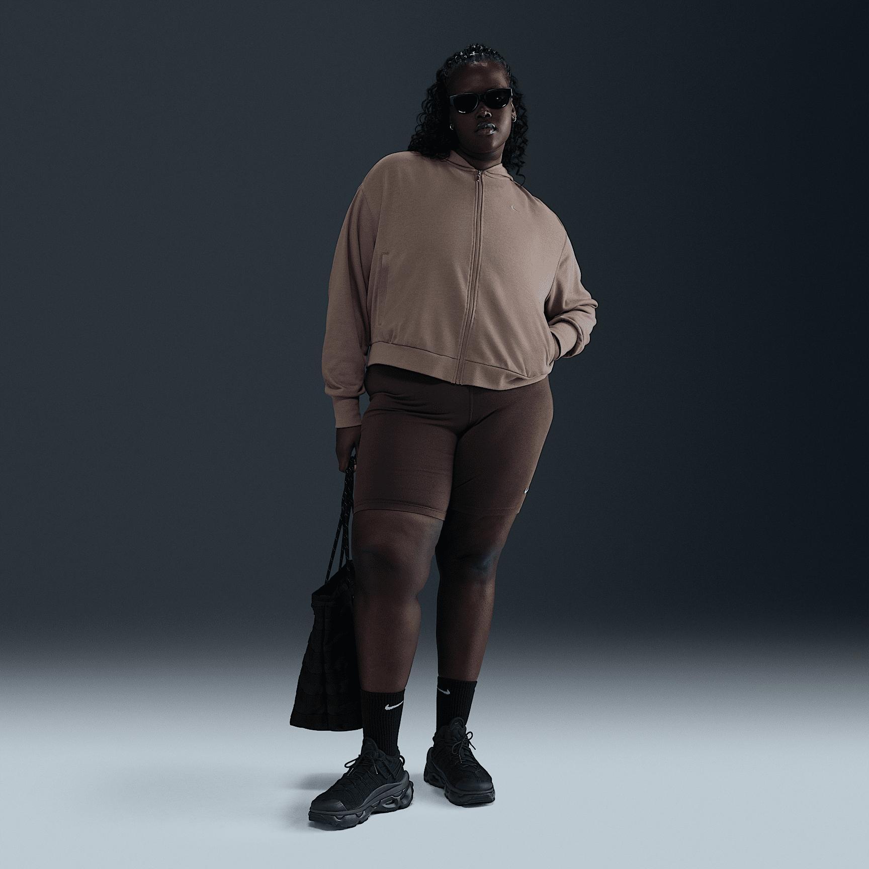 Nike Sportswear Chill Terry Women's Loose Full-Zip French Terry Hoodie (Plus Size) Product Image
