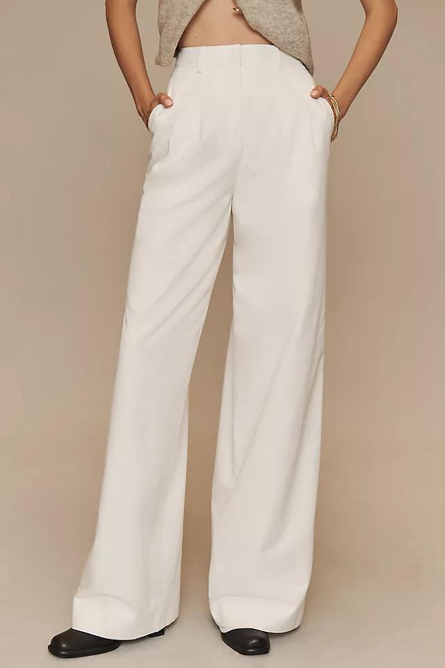 Derek Lam 10 Crosby Juliana Wide-Leg Pleated Trousers Product Image