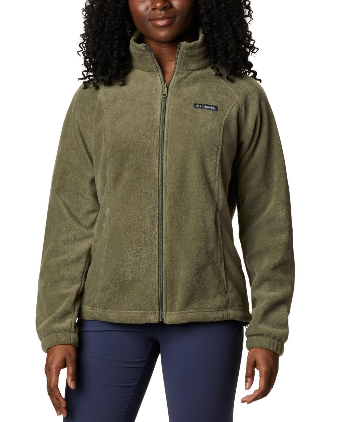 Womens Columbia Benton Springs Zip-Front Fleece Jacket Columbia Blue Product Image
