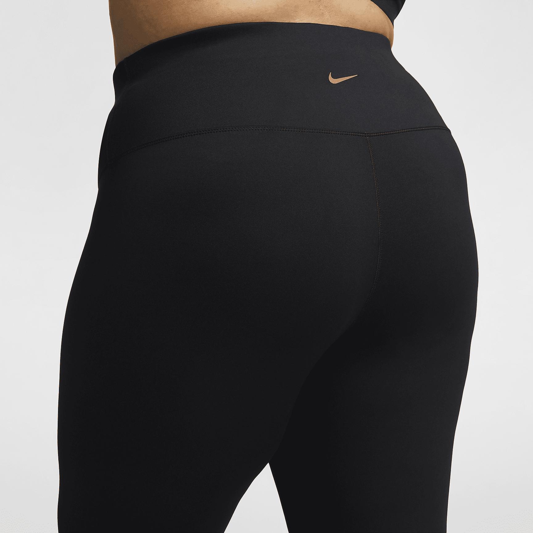 Nike One Women's High-Waisted Crop Leggings (Plus Size) Product Image