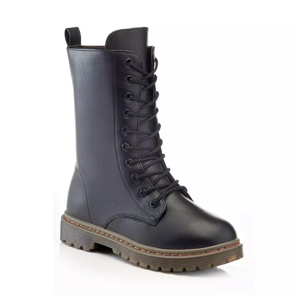Henry Ferrera Mission 18 Women's Water-Resistant Winter Boots, Size: 7, Black White Product Image