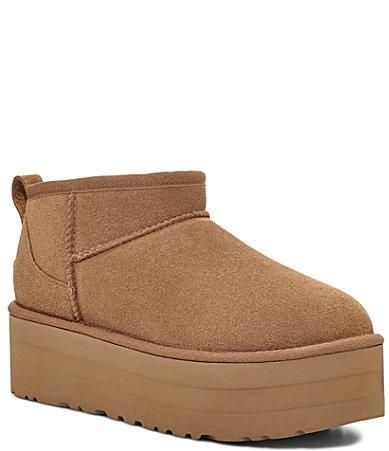 Ugg Womens Classic Ultra Mini Platform Boots Product Image