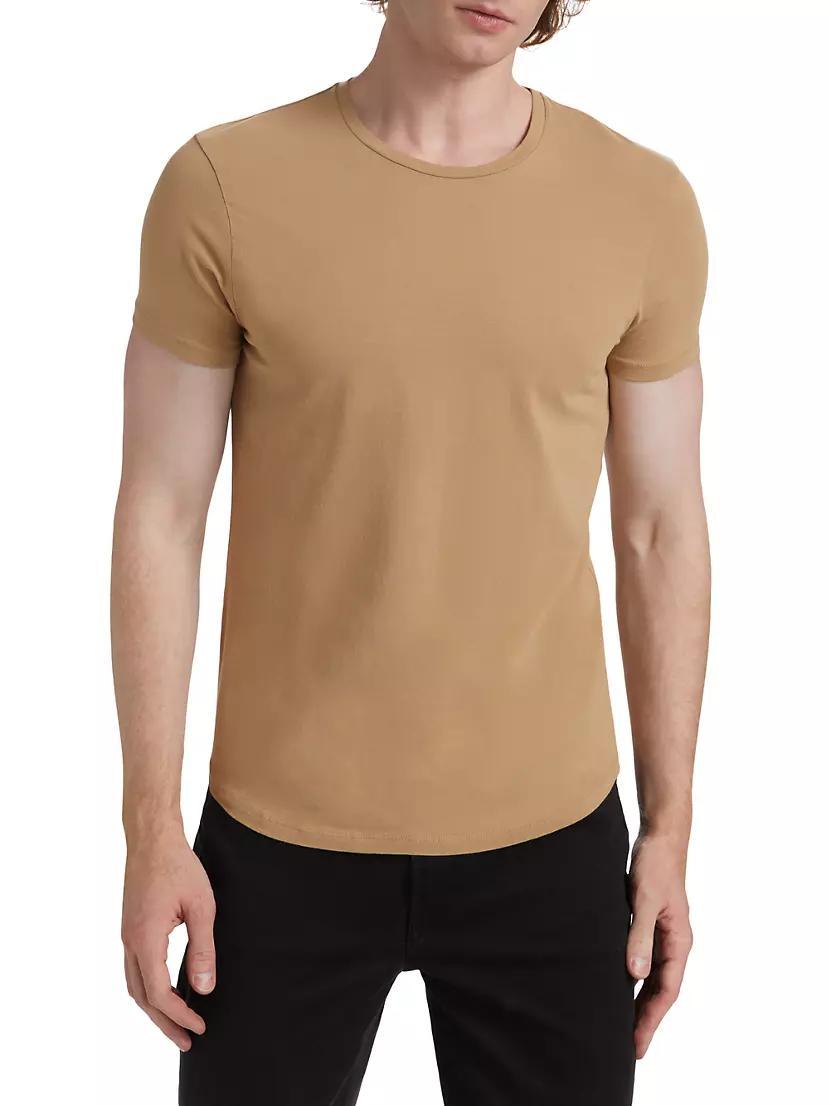 Dann Cotton Slim Crewneck T-Shirt Product Image
