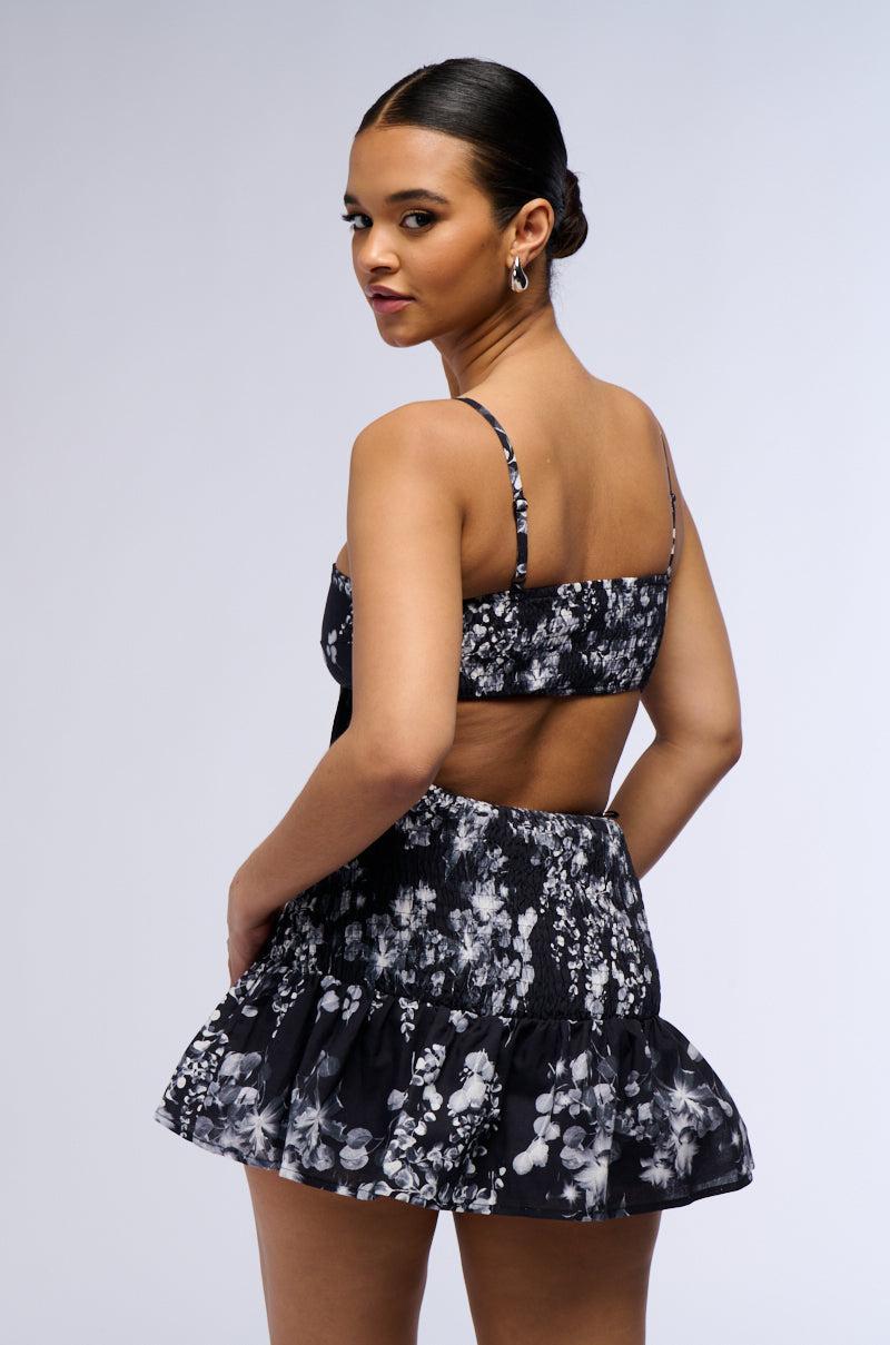 LIKE HEAVEN FLORAL BRALETTE TOP Product Image