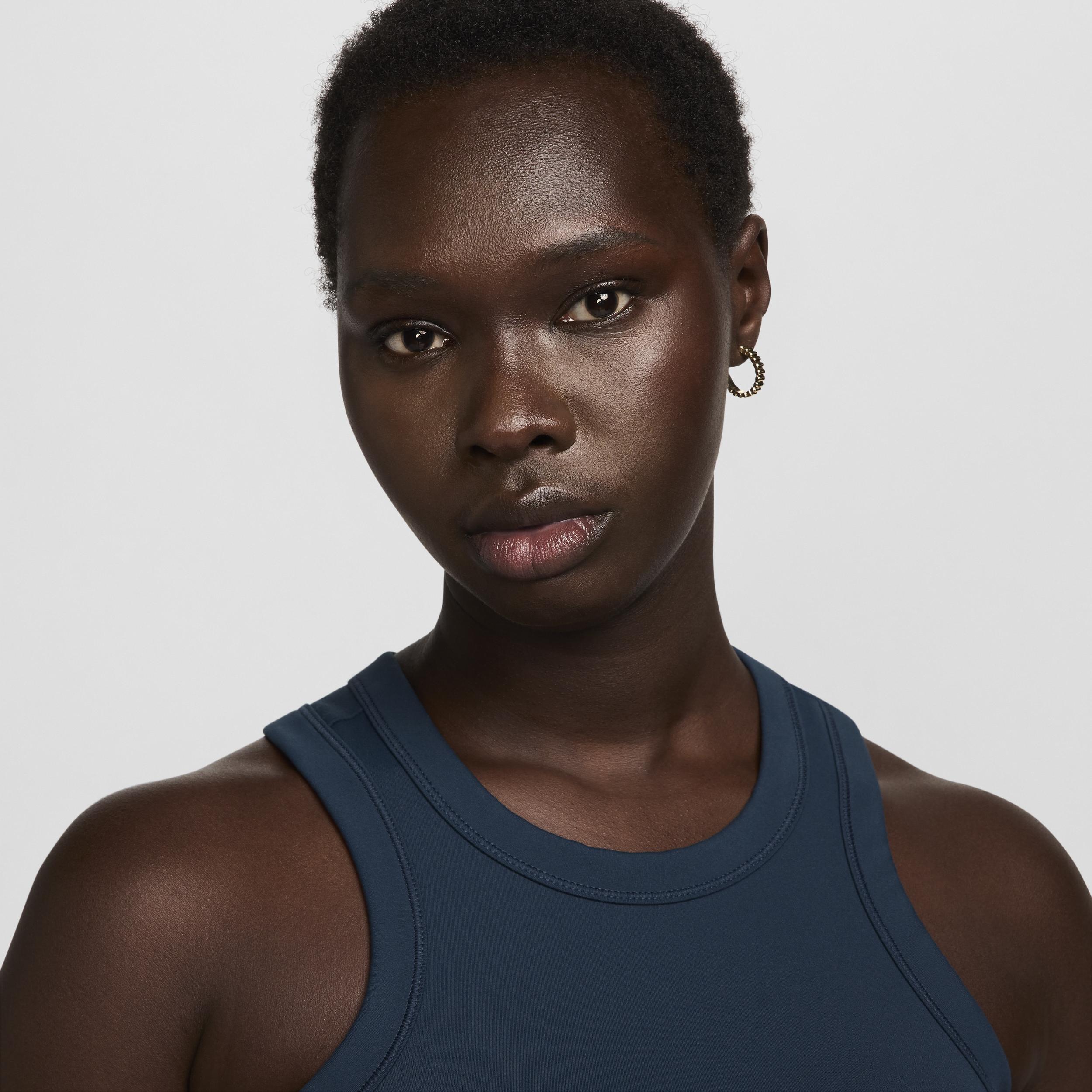 Nike Womens One Dri-FIT Cropped Tank Top Product Image