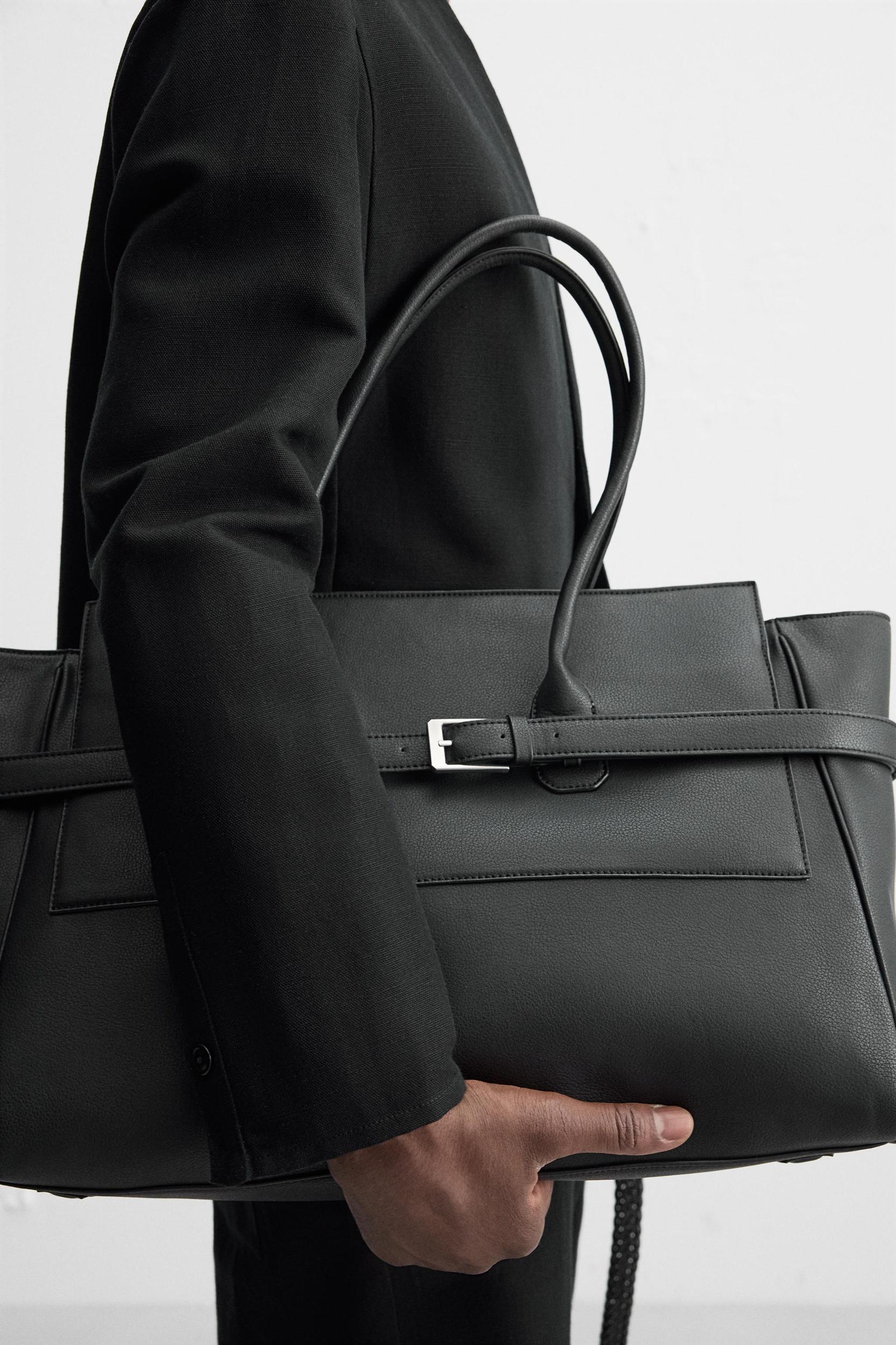 BELTED HANDBAG Product Image