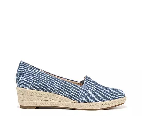 LifeStride Kamilla Women's Espadrille Wedges, Size: 11 Wide, Black Product Image