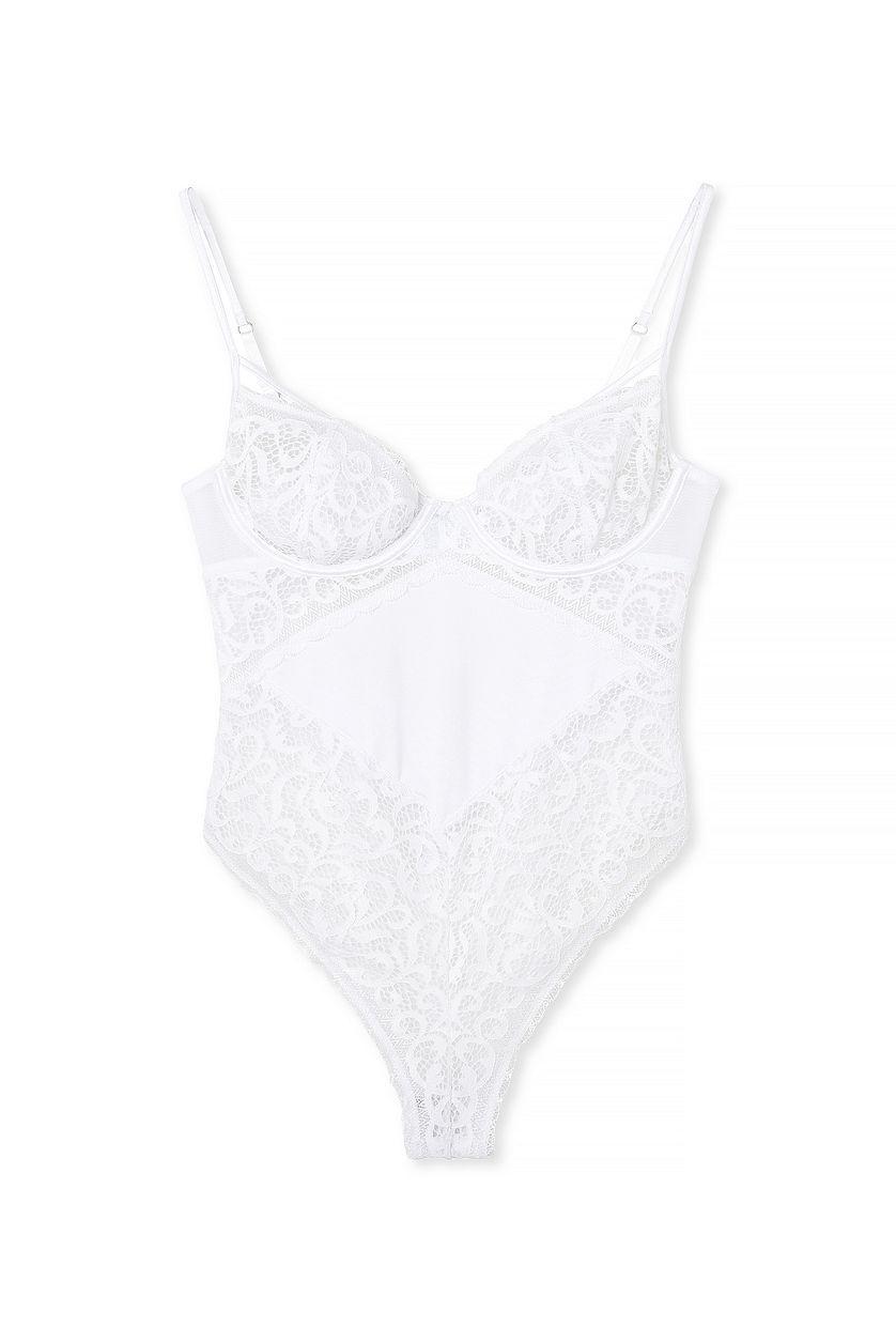 Strap Detail Lace Body Product Image