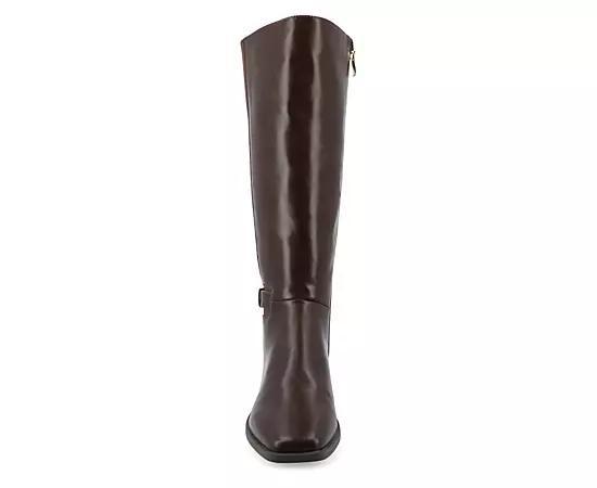 Journee Tru Comfort Foam Womens Londyn Calf Boots Red Product Image