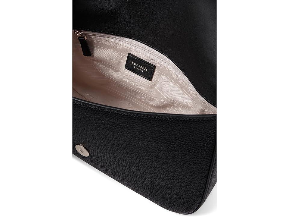 Womens Hudson Pebbled Leather Shoulder Bag Product Image
