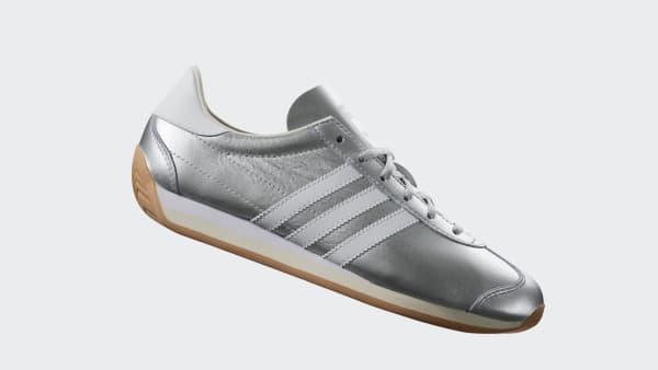adidas Country OG Shoes Silver Metallic 8.5 Womens Product Image