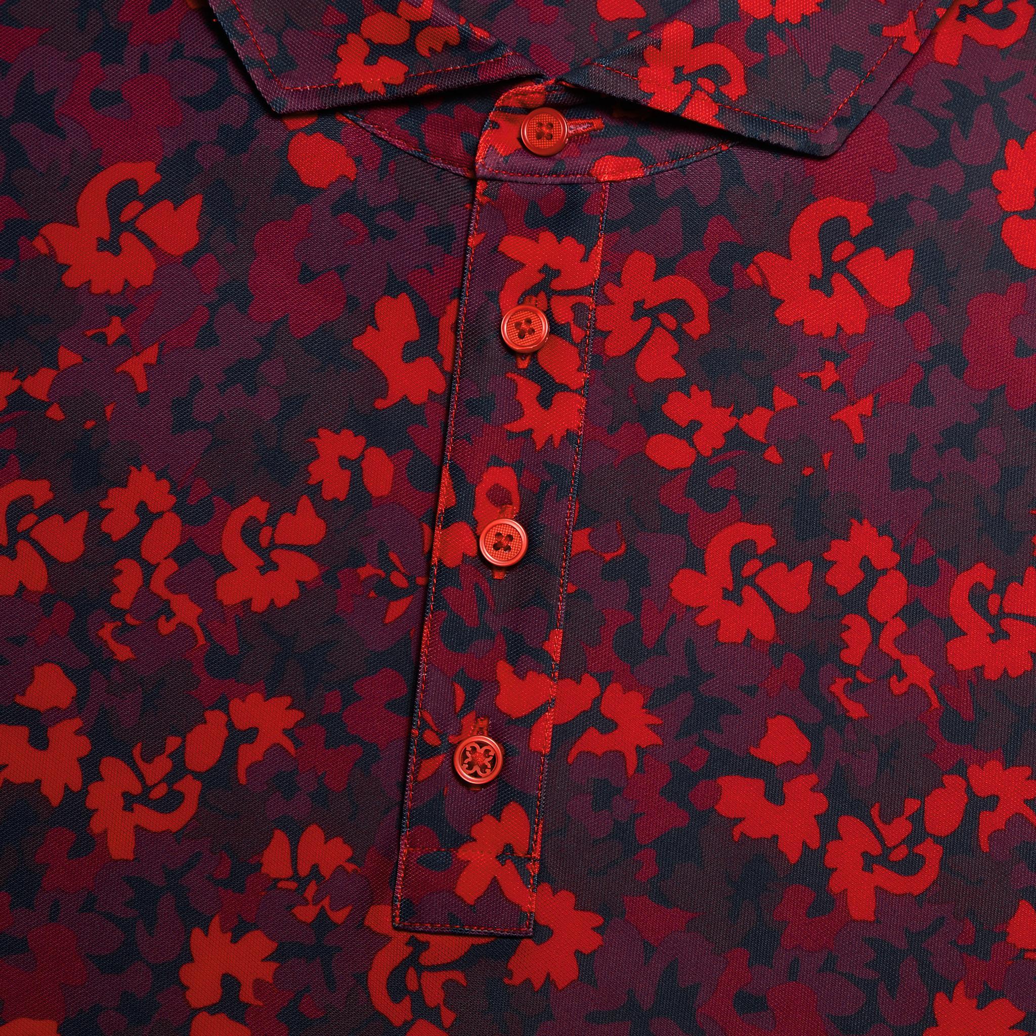 CAMO FLORAL TECH PIQUÉ POLO Product Image