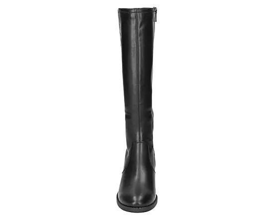 Easy Street Tucker Plus Women's Stretch-for-fit Athletic Tall Boots, Size: 9, Black Product Image