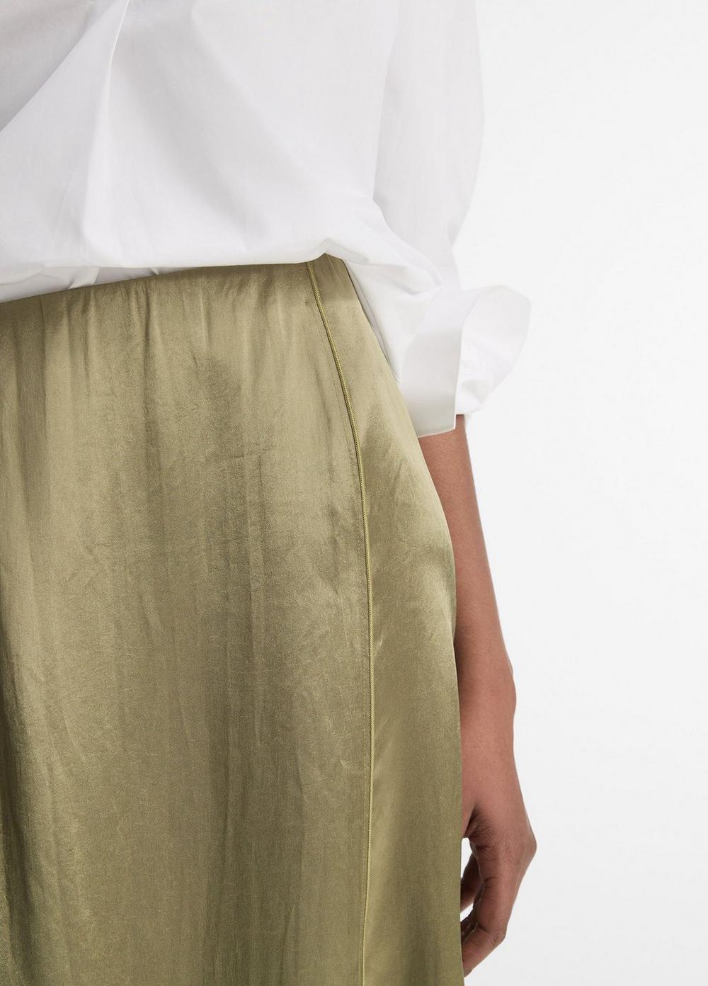 Womens Zip Straight Skirt, Earthly, Size 8 Vince Product Image