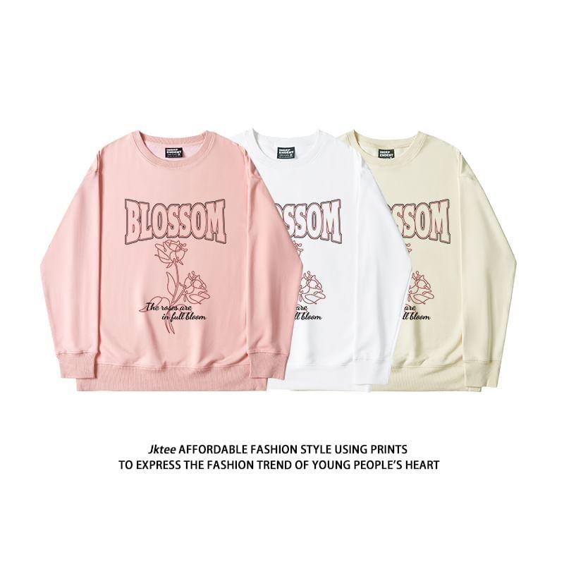 Long-Sleeve Print Sweatshirt Product Image