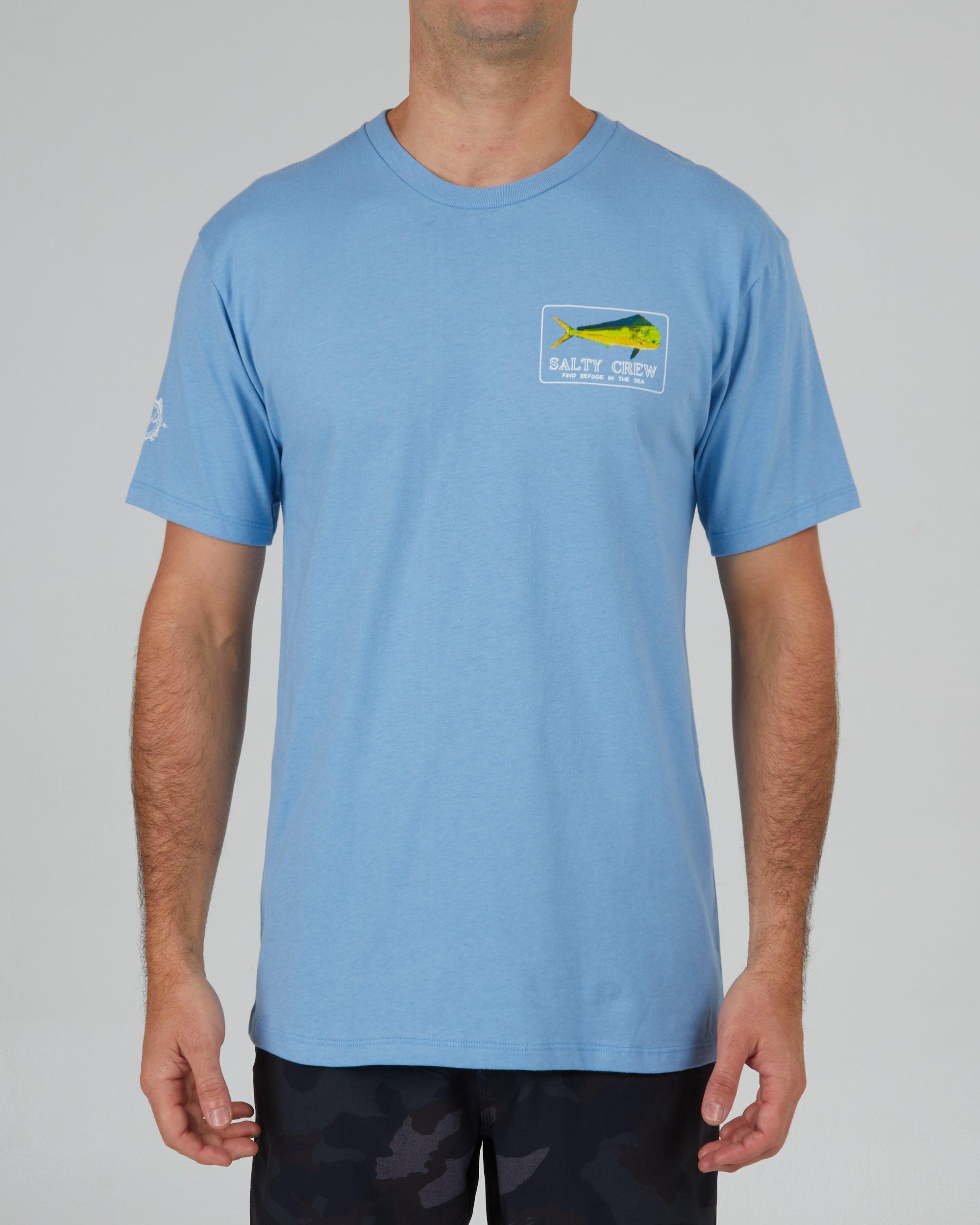 Golden Mahi Premium Tee - Marine Blue Male Product Image